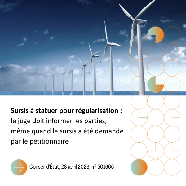 Sursis à statuer pour régularisation