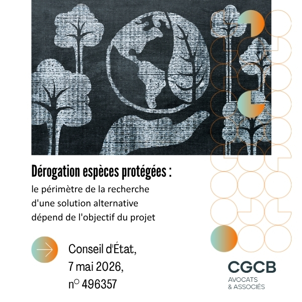 Dérogations espèces protégées